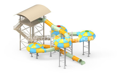 新產品/飛碟滑梯/一種飛碟滑梯